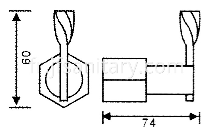 JF-k101 Dimension drawing